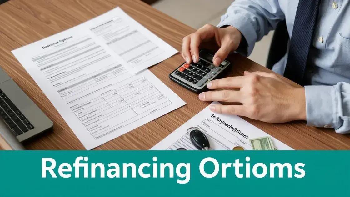 refinanciamento e antecipação de parcelas: quando vale a pena