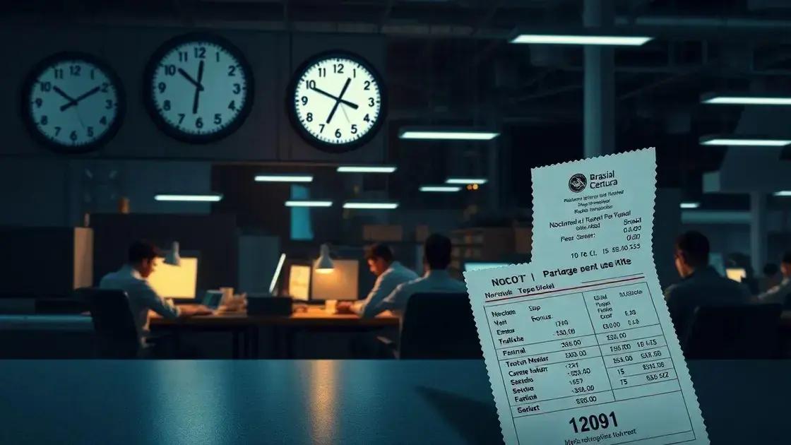 regras específicas do trabalho noturno segundo a CLT