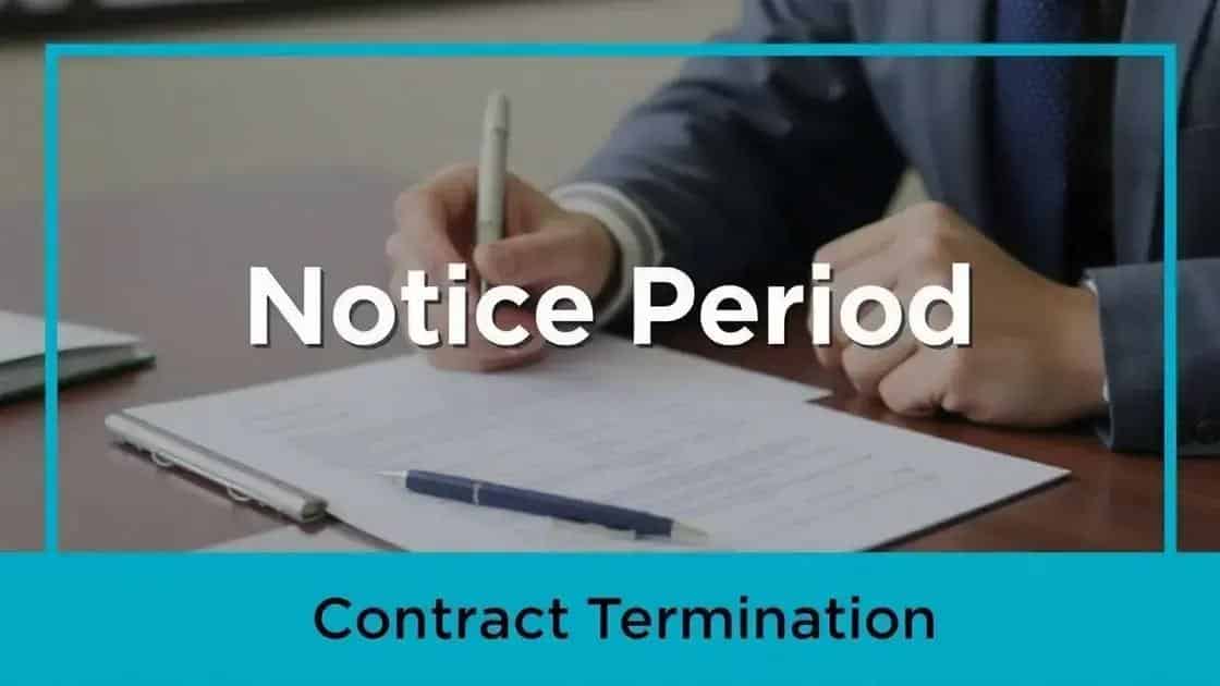 Desmistificando o aviso prévio e a rescisão contratual