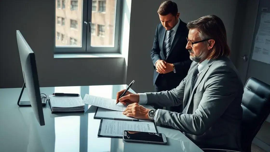 A importância da assinatura de rescisão e suas consequências