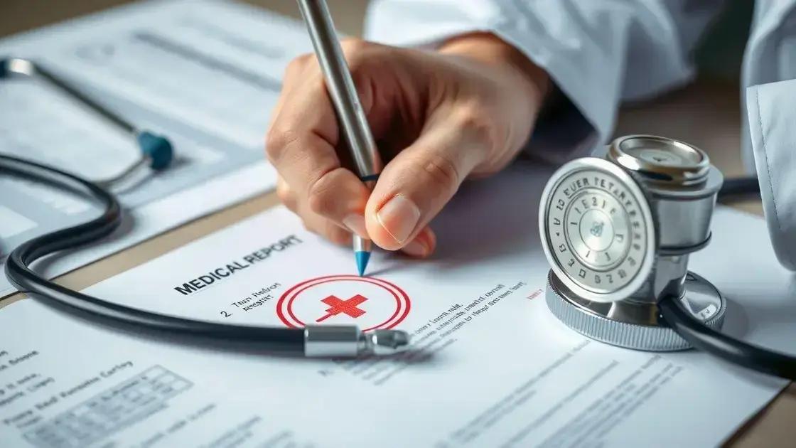 a importância do carimbo e assinatura do médico