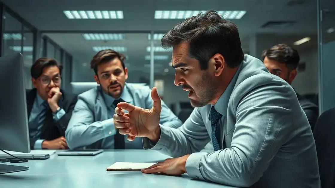 Assédio moral na empresa é crime? Descubra o que diz a lei e como se proteger