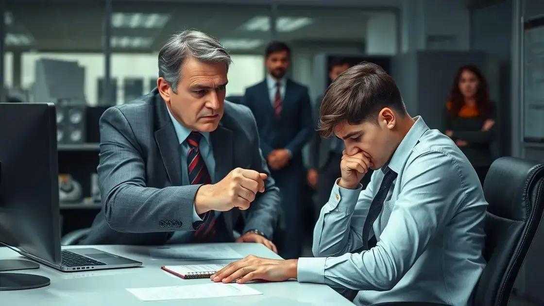 Assédio vertical: como acontece e exemplos comuns