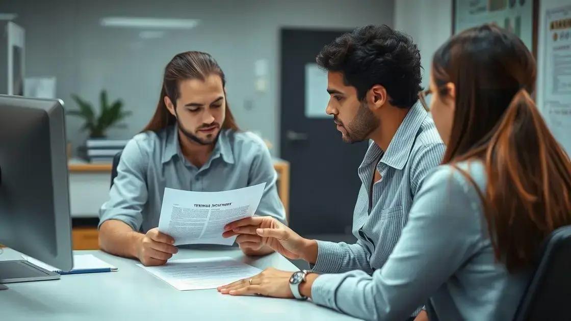 Assinatura da rescisão e recusa do trabalhador