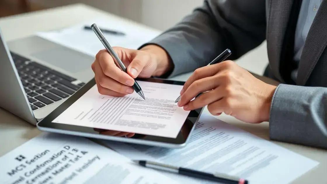 assinatura de rescisão e confirmação do desligamento