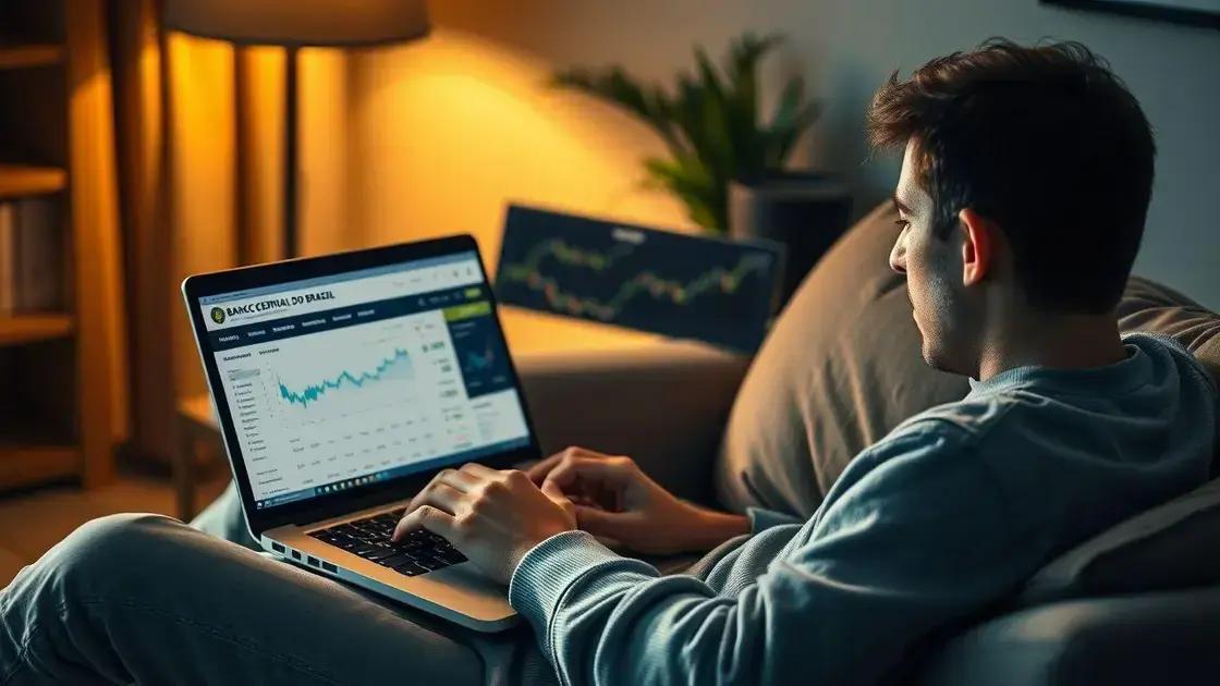 Como acessar o site do Banco Central do Brasil para consultar taxas