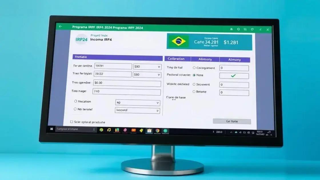 Como Declarar Pensão Alimentícia no IR 2024 Passo a Passo