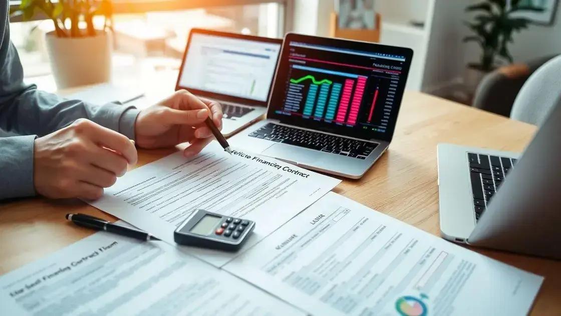 Como encontrar as informações necessárias no seu contrato de financiamento