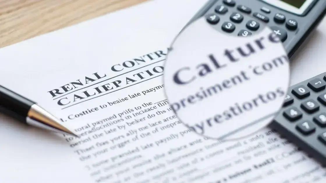 Como funciona a multa por atraso no contrato de aluguel