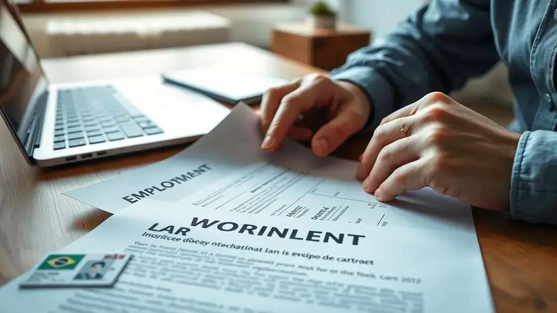 como identificar a relação empregatícia