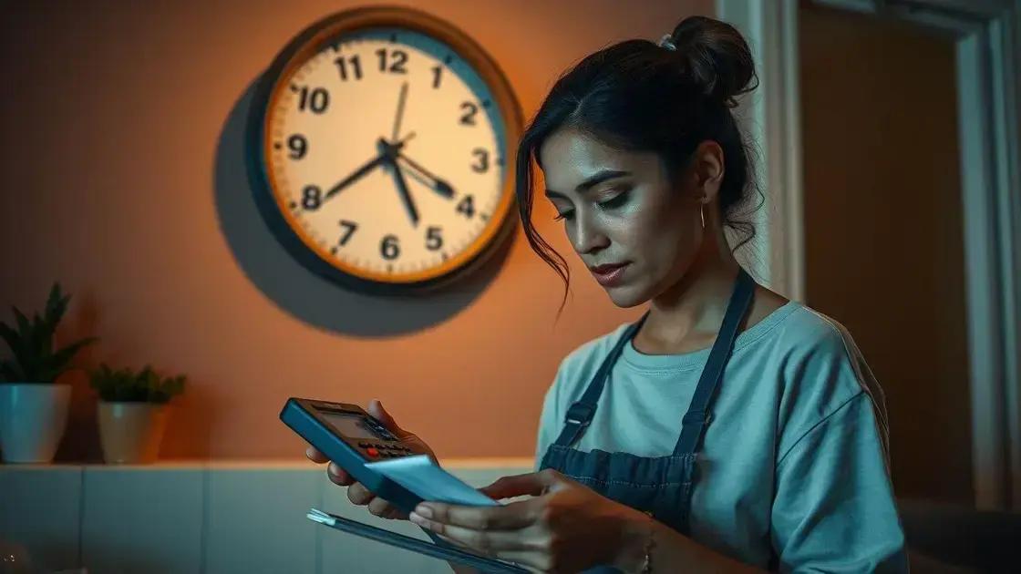 Como identificar o horário noturno válido para o trabalho doméstico