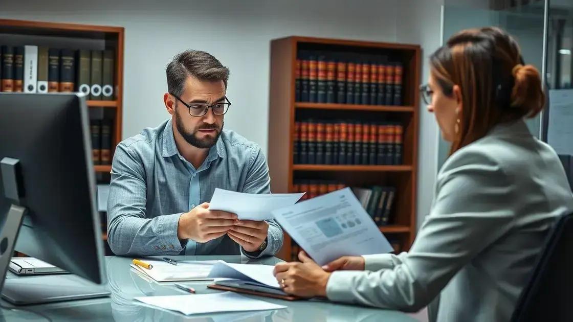 Como iniciar o processo e buscar suporte jurídico especializado