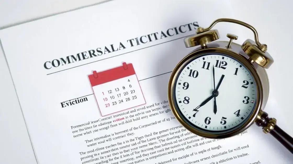 Como o prazo do contrato influencia no despejo