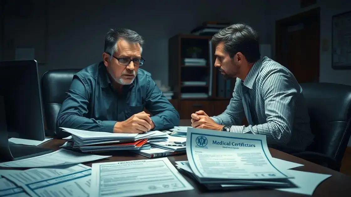 Consequências da recusa da empresa em aceitar o atestado