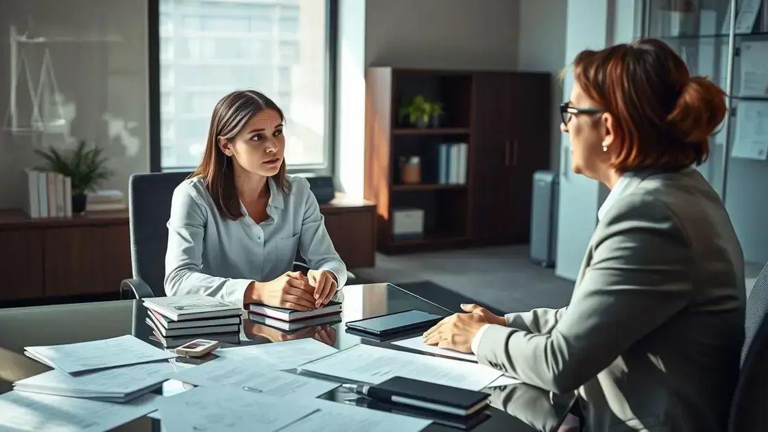 Consultando um advogado trabalhista: quando e por que buscar ajuda
