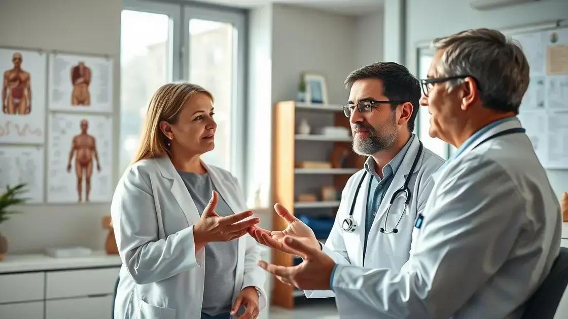 Converse com seu médico para esclarecer dúvidas e obter orientações