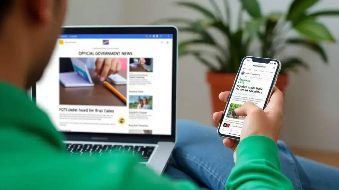 Dicas para acompanhar as atualizações pelo portal de notícias