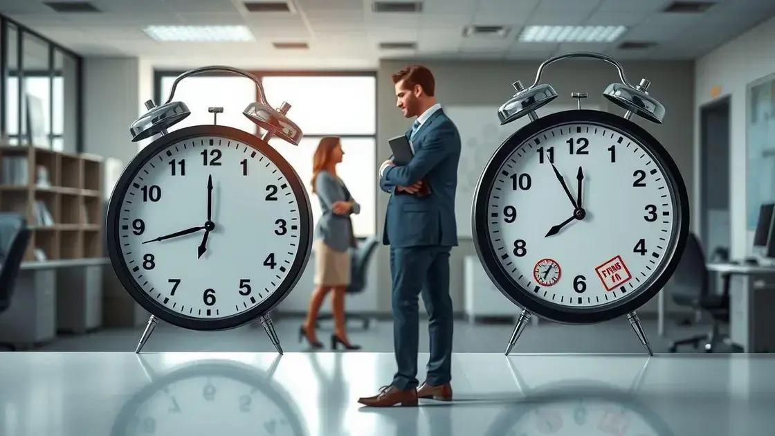 Diferença entre atraso eventual e atraso habitual