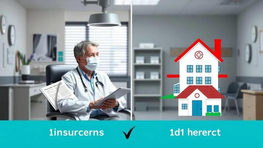 Diferenças entre convênios médicos e estabelecimentos de saúde