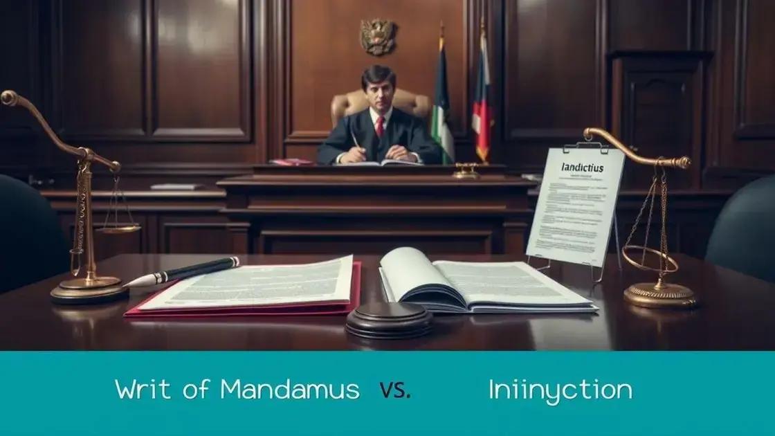 Diferenças entre mandado de segurança e liminar comum