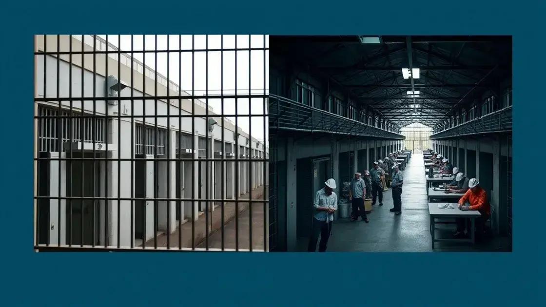Diferenças entre pena de detenção e reclusão