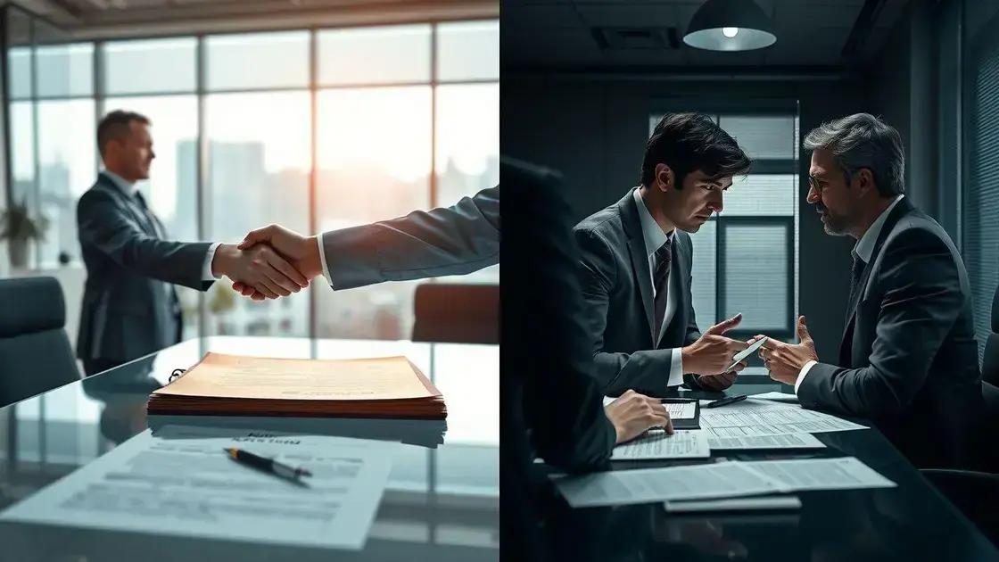 Diferenças entre rescisão consensual e sorrateira