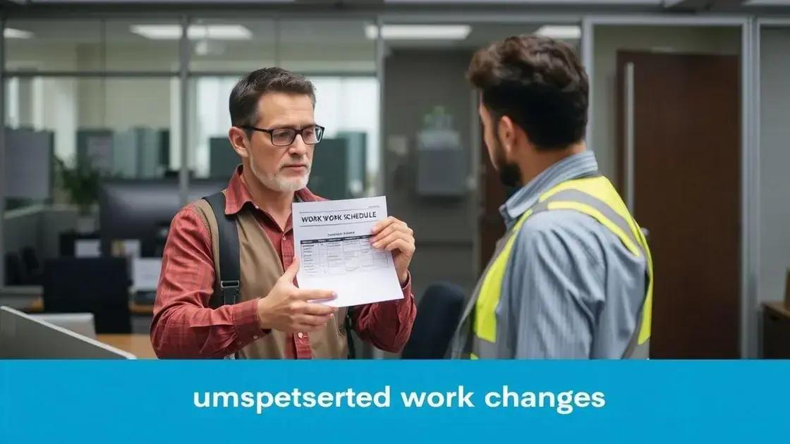 Direitos do trabalhador em casos de mudança imprevista