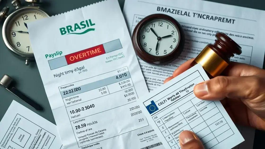 Direitos garantidos pela CLT para quem faz hora extra noturna