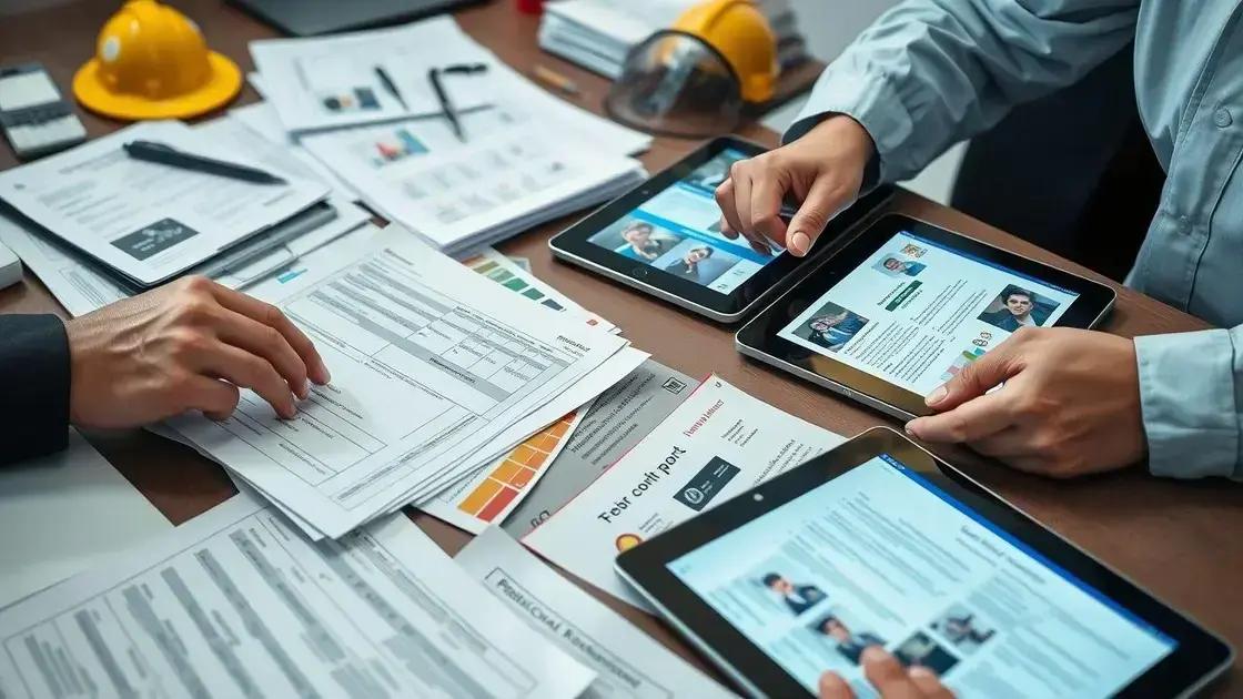 Documentos e provas essenciais para o requerimento