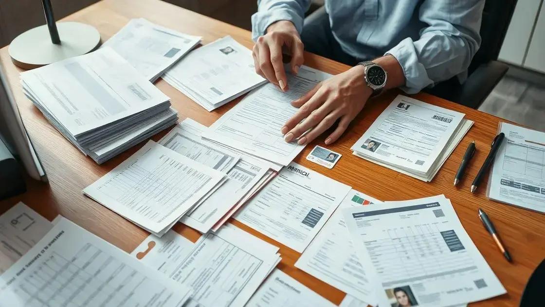 Documentos essenciais para solicitar a restituição