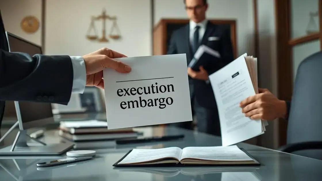 Entenda os embargos à execução como via para suspensão