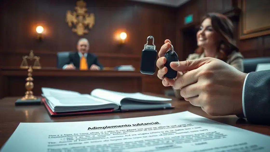 Entendendo a teoria do adimplemento substancial