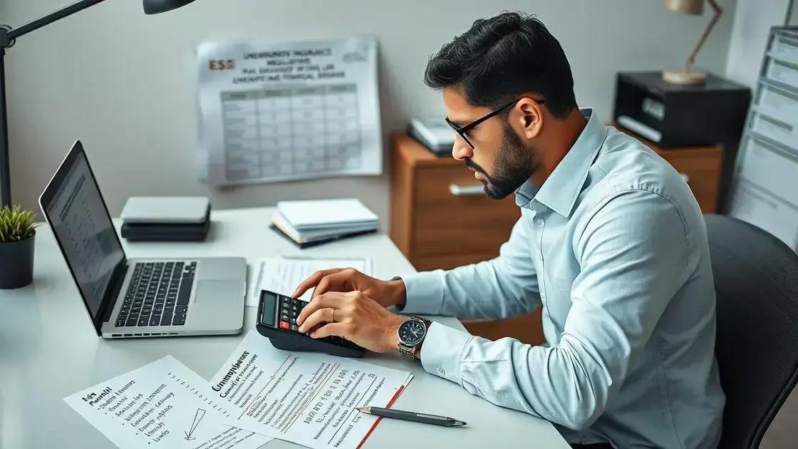 Exemplo prático: cálculo passo a passo do benefício