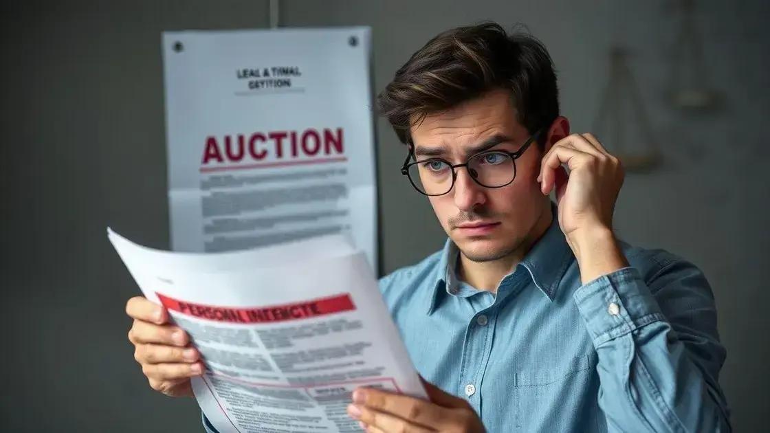 Falta de Intimação Pessoal no Leilão? Saiba Como Anular