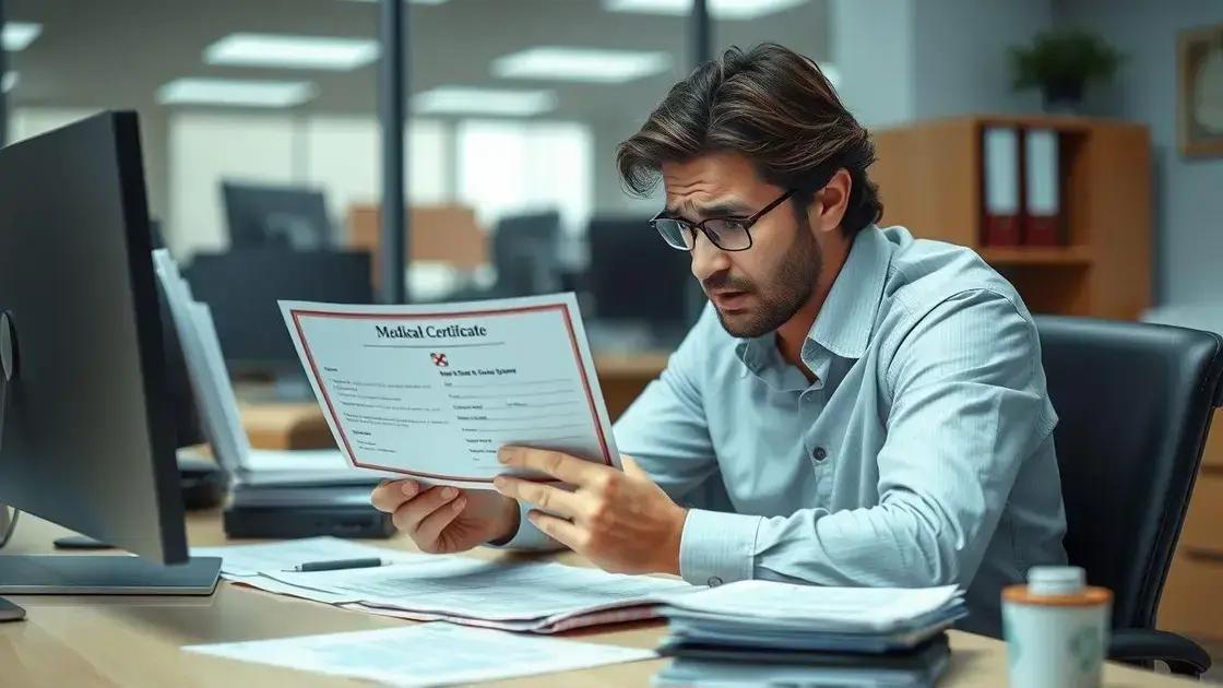 impactos para o trabalhador na recusa do atestado sem cid