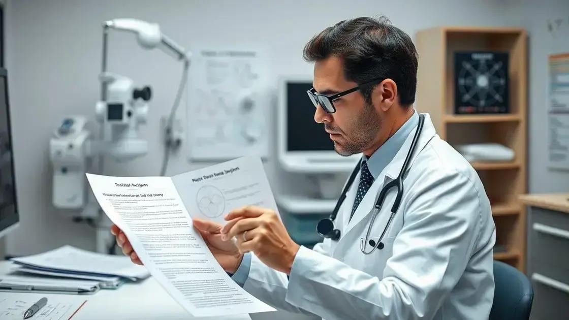 Importância do laudo do otorrino para autorizar a cirurgia