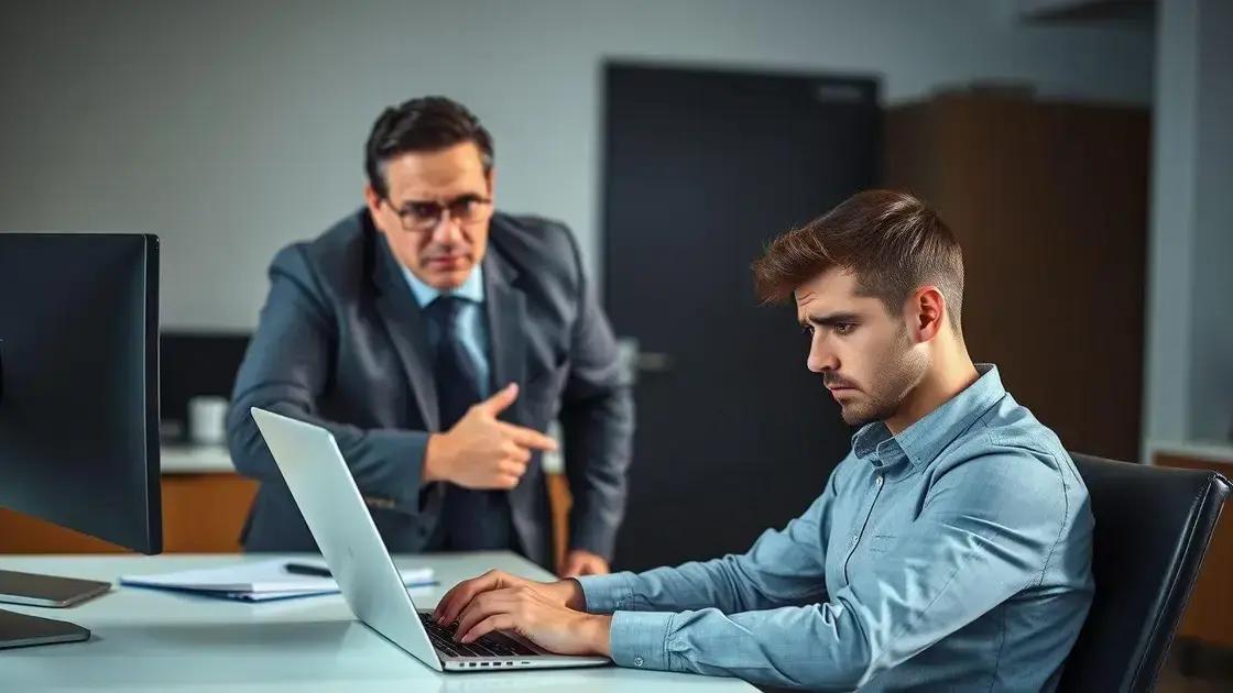 Indenização por Assédio de Chefe no Trabalho: Descubra seus Direitos