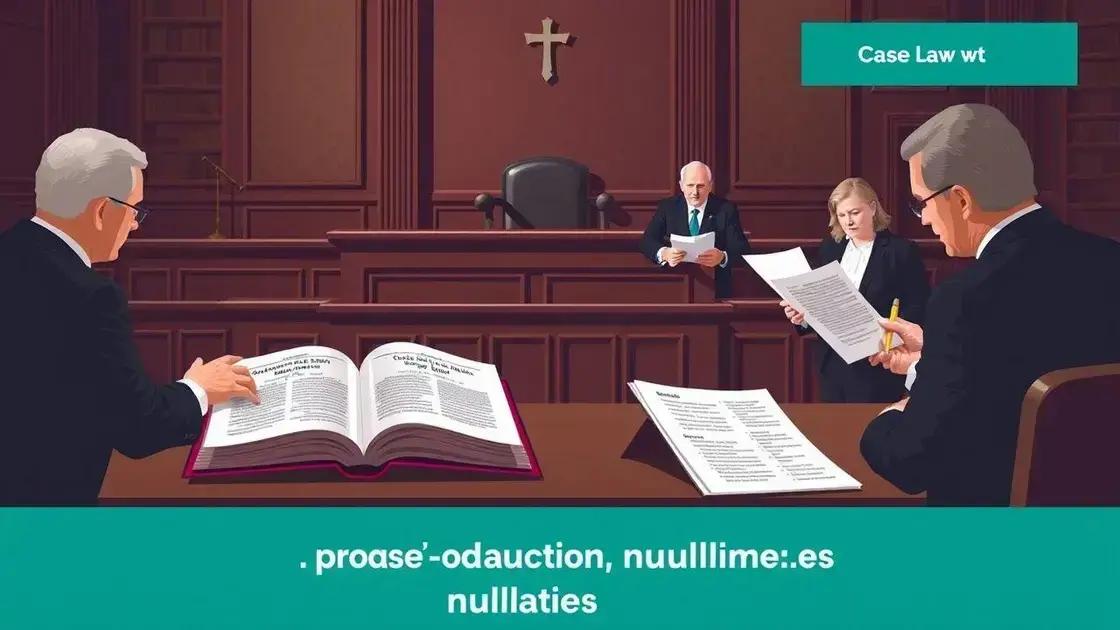 jurisprudência sobre nulidades processuais em leilões