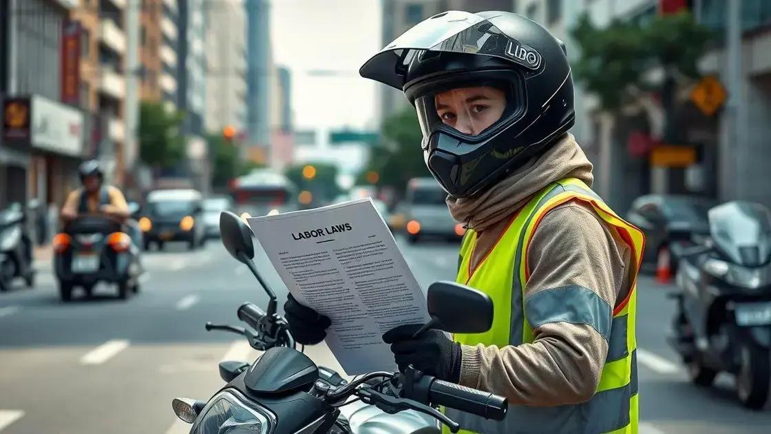 Legislação que rege o adicional para motoboys
