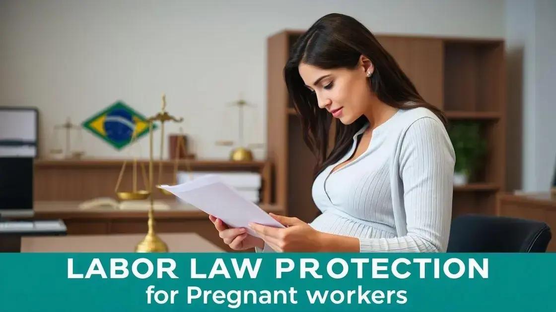 o que diz a legislação trabalhista brasileira