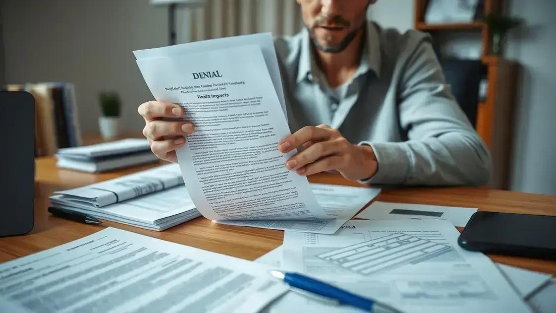 Passo 2: analise sua carta de negativa com atenção