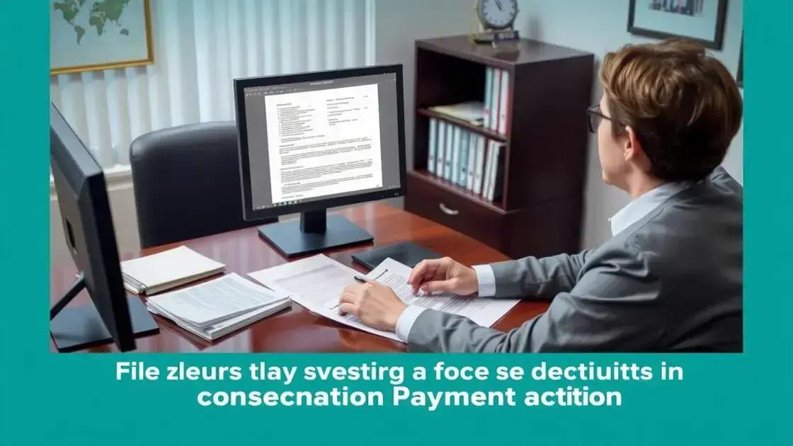 passo a passo para entrar com a ação de consignação