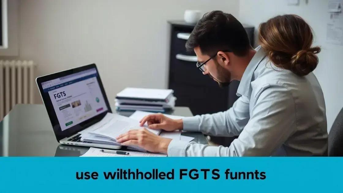 Passo a passo para reivindicar o FGTS retido