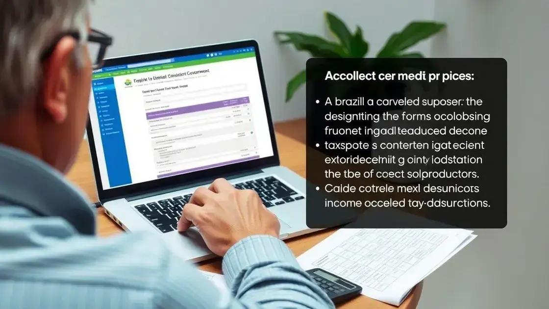 Passo a passo para retificar a declaração de IRPF