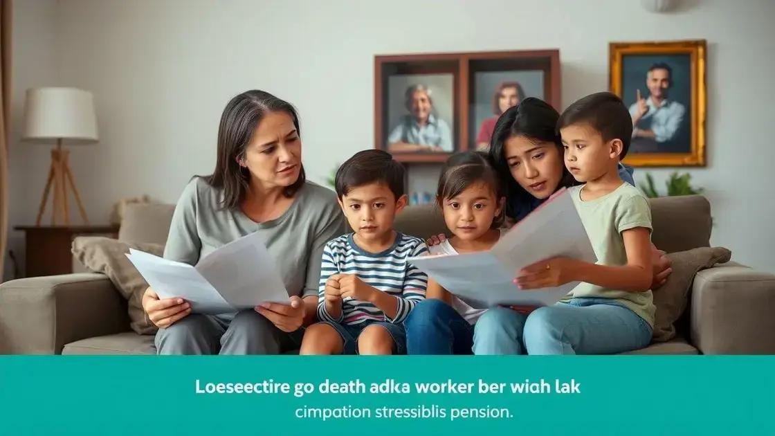 Pensão por morte: regras para dependentes