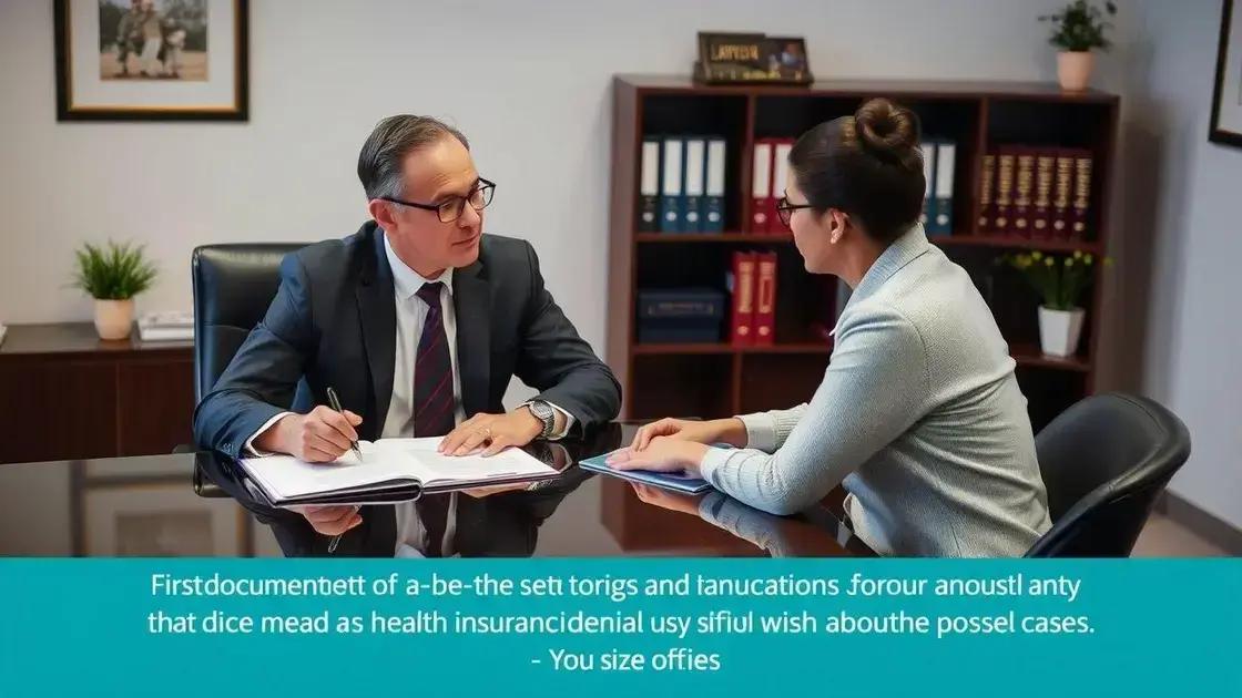 Perguntas essenciais para a primeira consulta