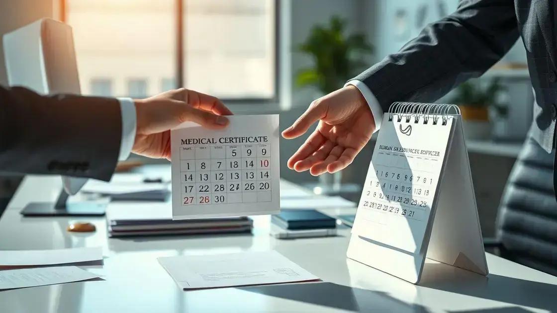 Prazo para entrega de atestados: regras e exceções