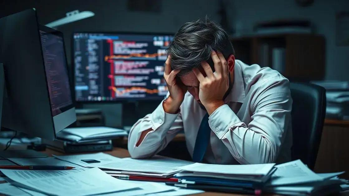 Pressão no Trabalho Pode Causar Ansiedade? Entenda as Consequências Legais