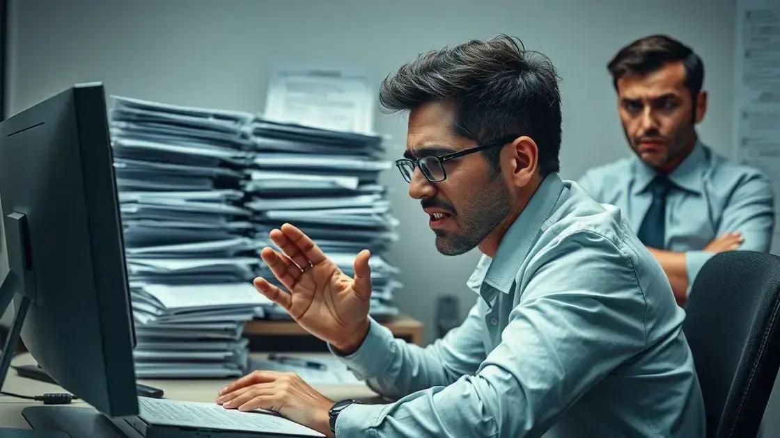 Pressão no Trabalho Pode Gerar Dano Moral? Saiba Seus Direitos