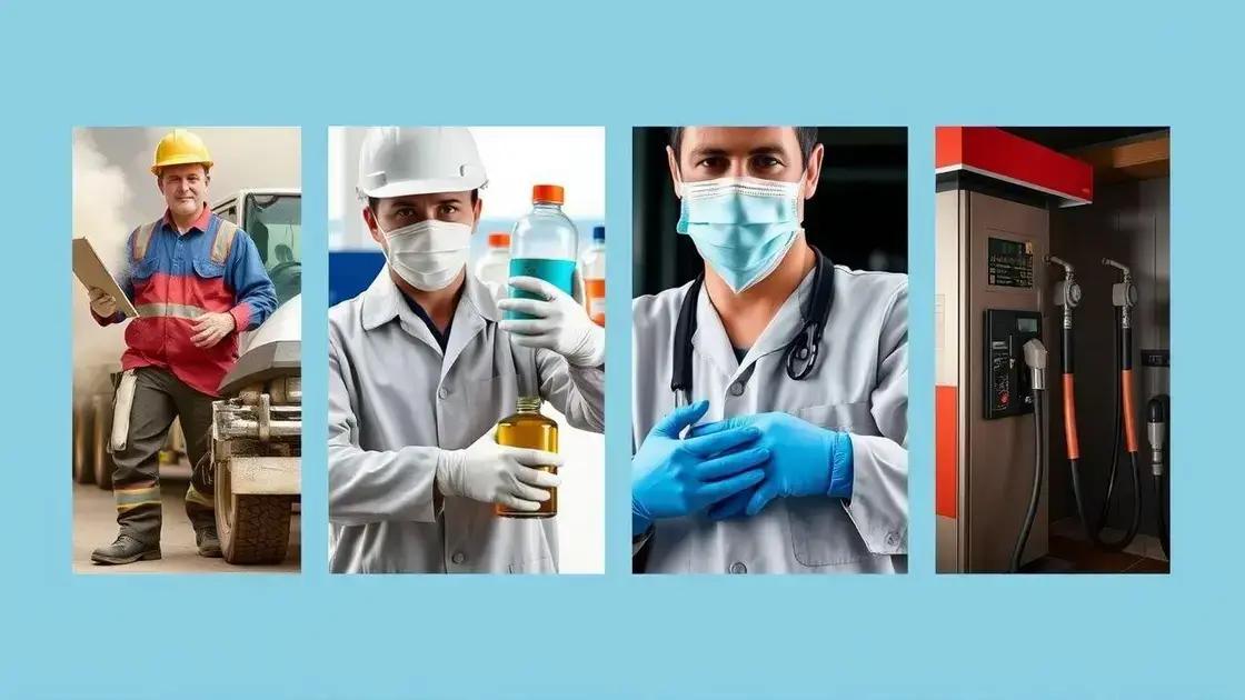 Principais agentes nocivos e exemplos comuns no trabalho